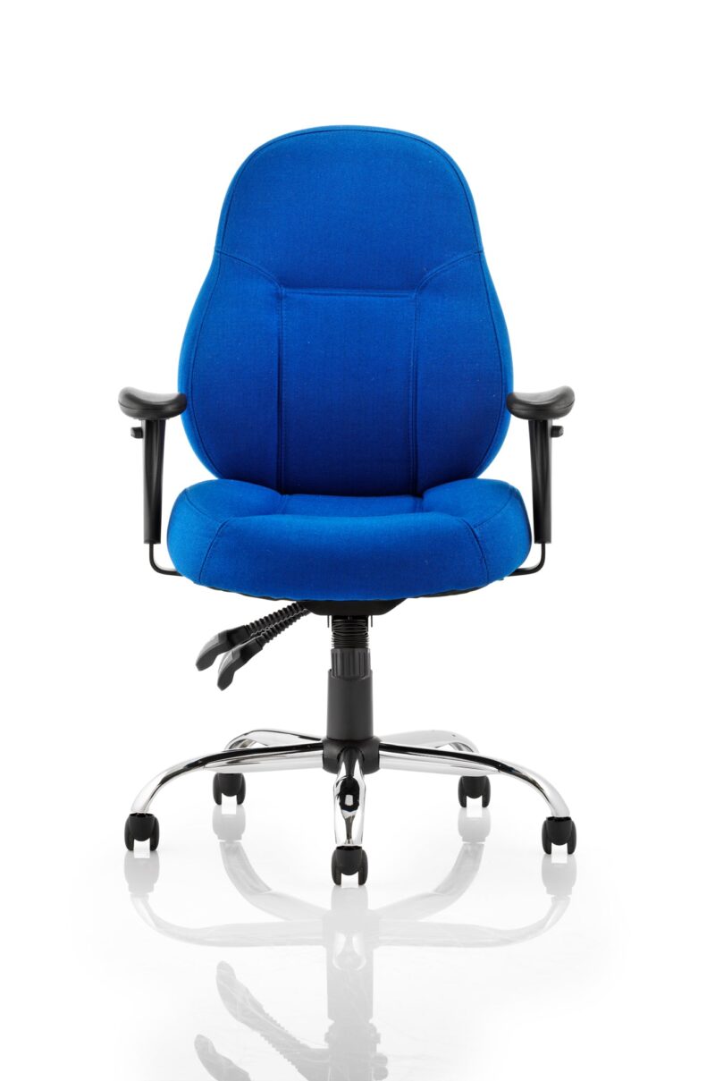 Storm High Back Task Operator Office Chair with Arms - Image 8