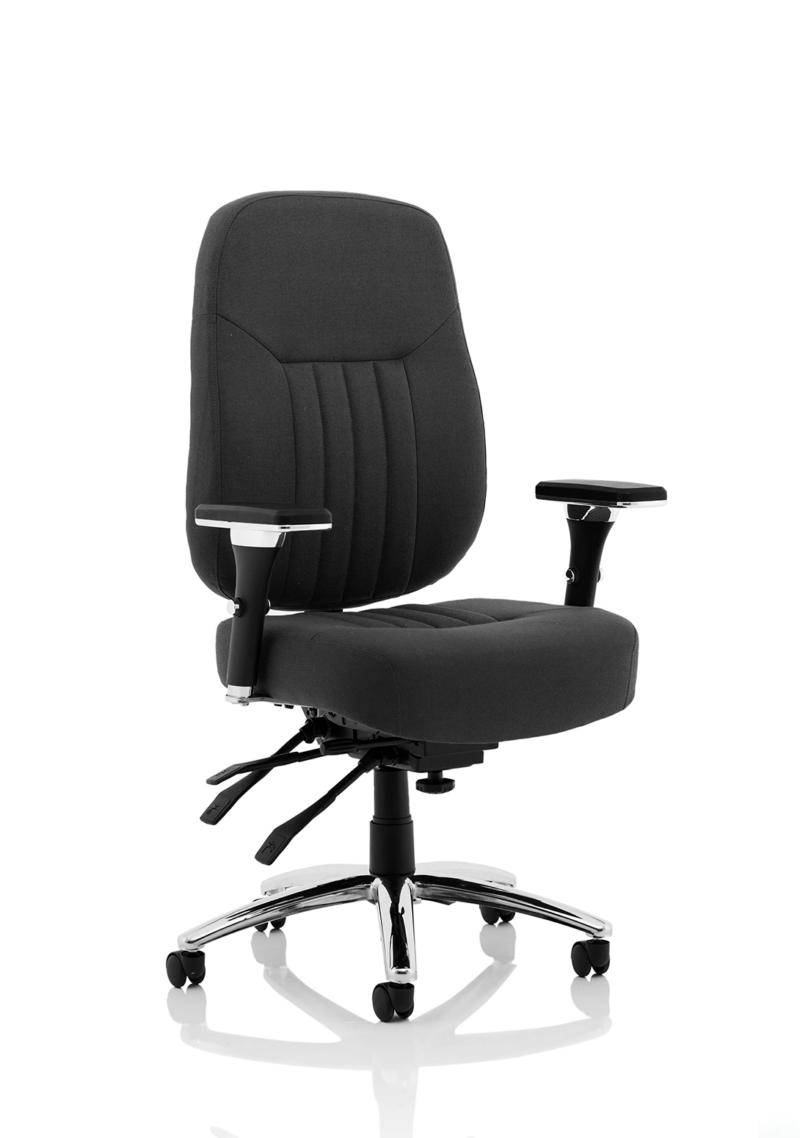 Barcelona Deluxe High Back Task Operator Office Chair with Arms - Image 7