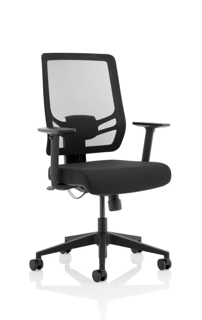 Ergo Twist High Mesh Back Task Operator Office Chair with Arms - Image 3