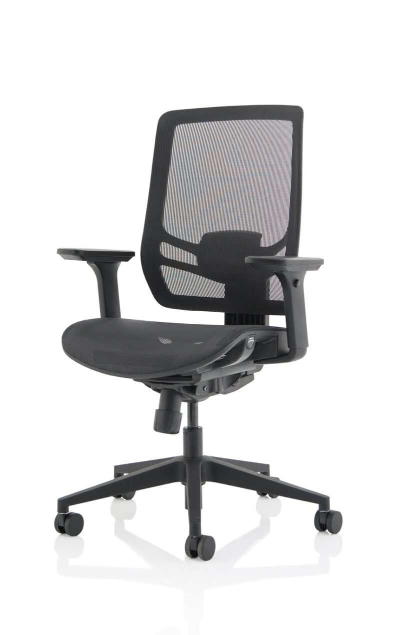Ergo Twist High Mesh Back Task Operator Office Chair with Arms - Image 20
