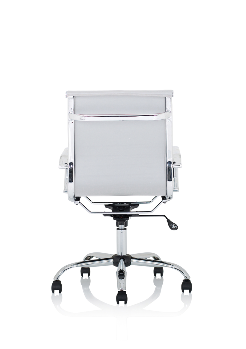 Nola Black Leather Executive Office Chair with Arms - Image 15