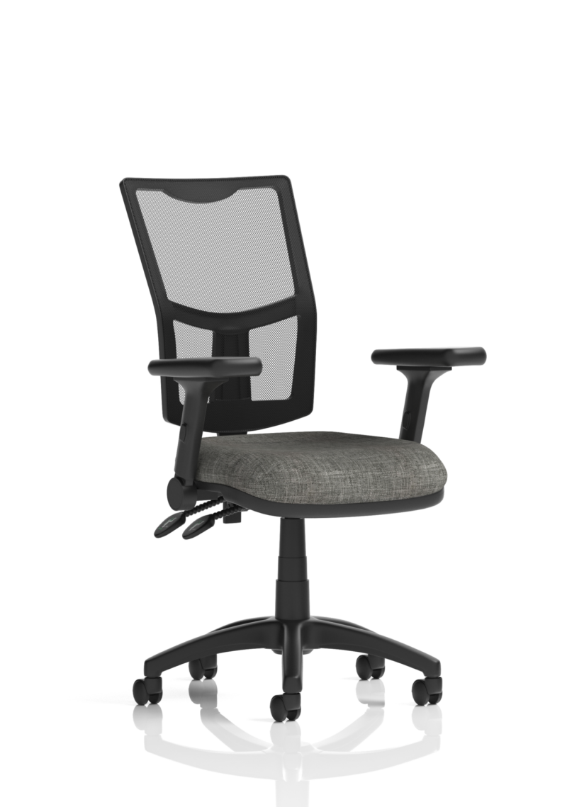 Eclipse Plus II Medium Mesh Back Task Operator Office Chair - Image 59