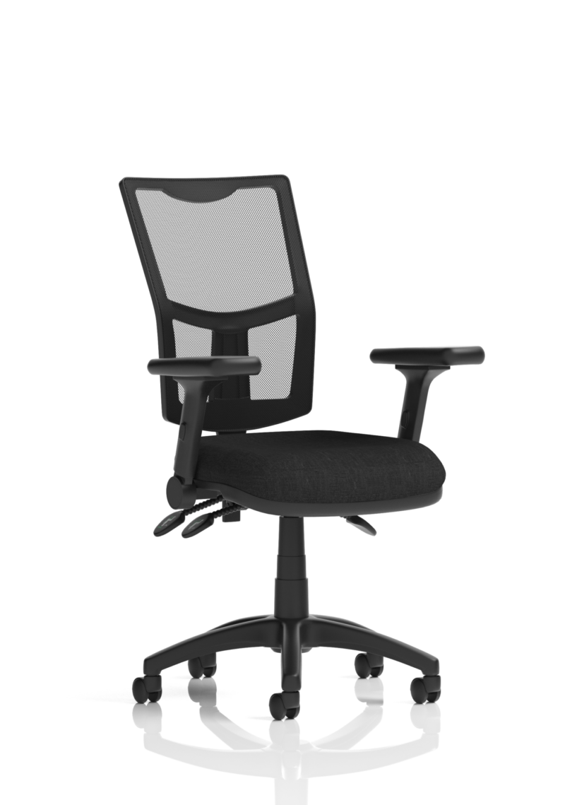 Eclipse Plus III Medium Mesh Back Task Operator Office Chair - Image 45