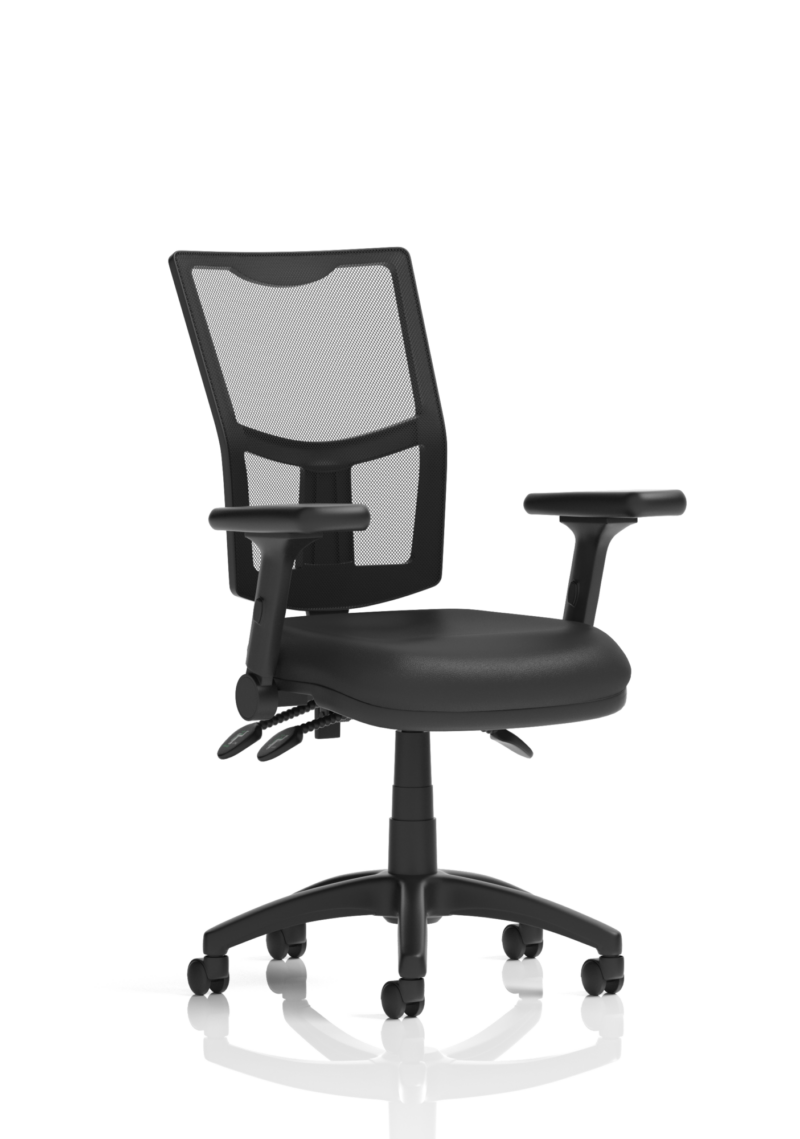 Eclipse Plus III Medium Mesh Back Task Operator Office Chair - Image 48