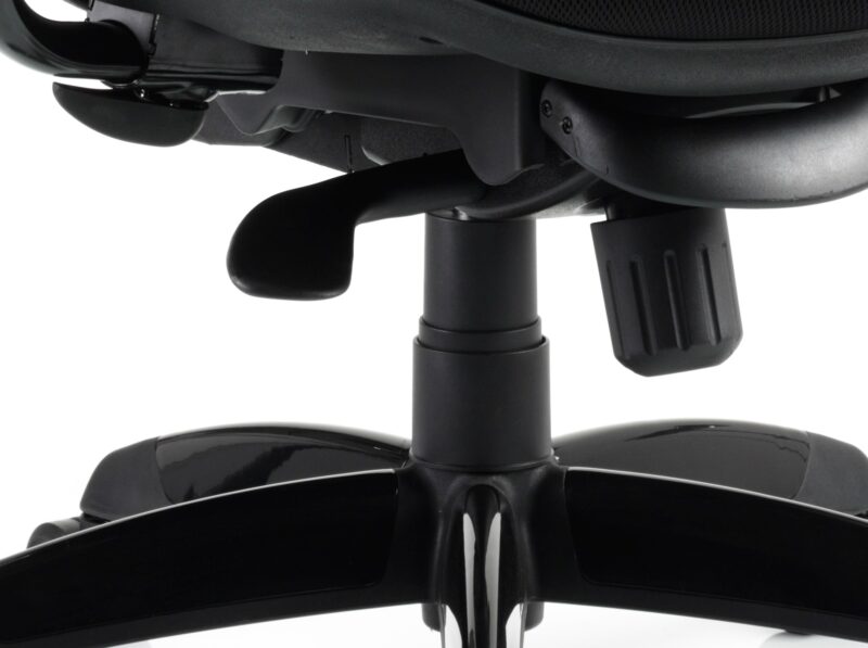 Stealth Shadow High Mesh Back Ergonomic Posture Chair with Arms - Image 17