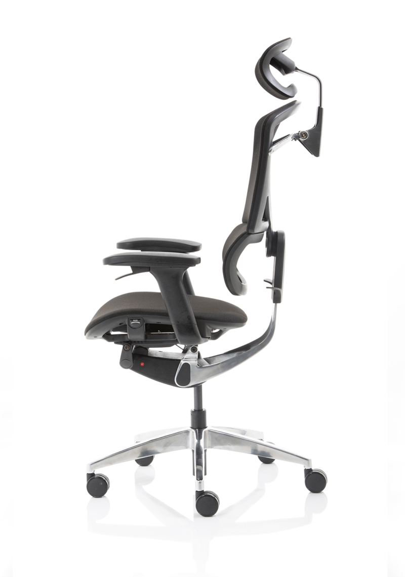 Ergo Click Plus High Back Ergonomic Posture Office Chair with Arms and Headrest - Image 4