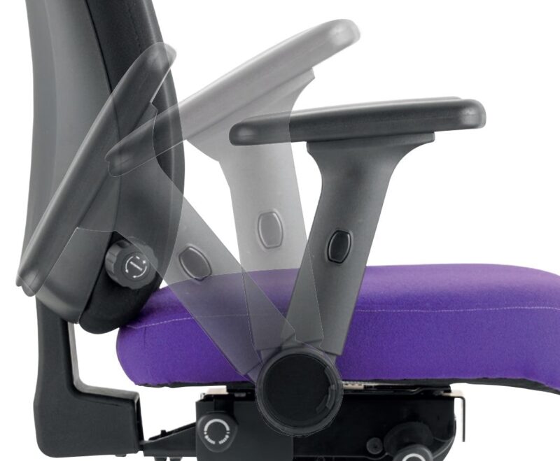 Height Adjustable & Folding Arms - Image 2