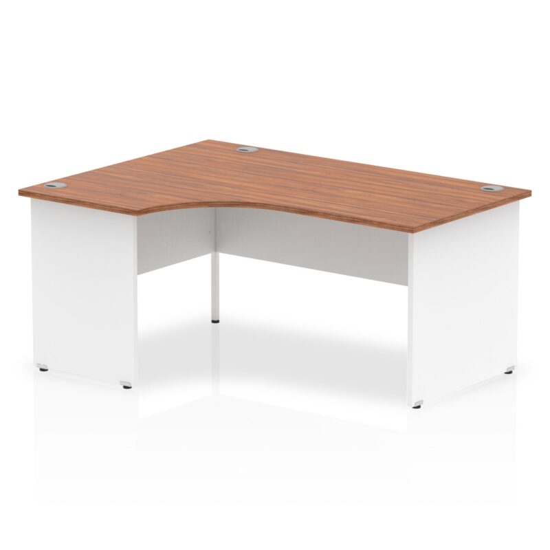 Impulse 1600mm Left Crescent Desk Panel End Leg - Image 10