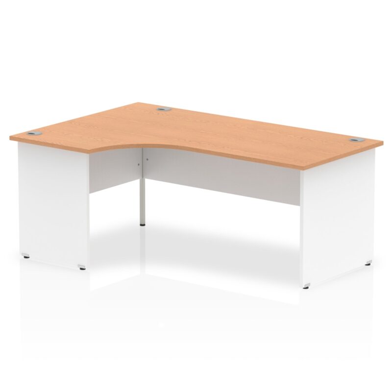 Impulse 1800mm Left Crescent Desk Panel End Leg - Image 8