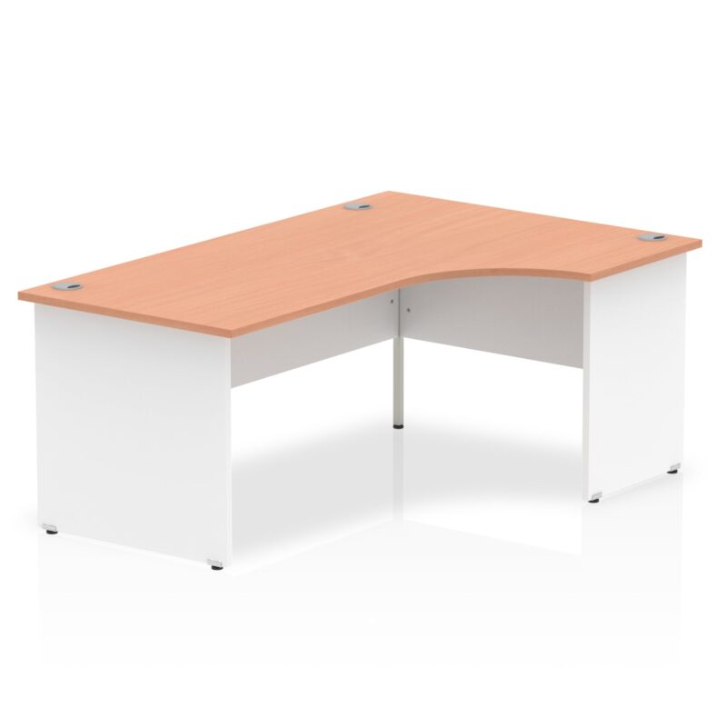 Impulse 1800mm Right Crescent Desk Panel End Leg - Image 2
