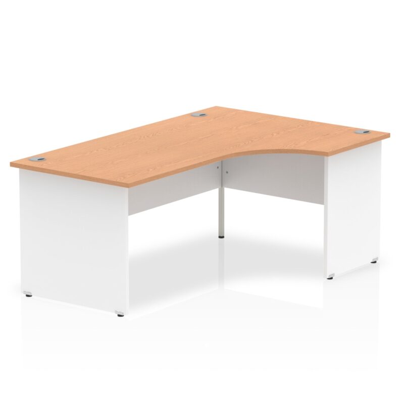 Impulse 1800mm Right Crescent Desk Panel End Leg - Image 8