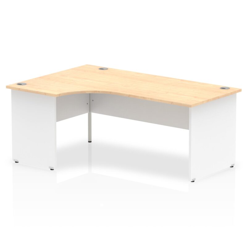 Impulse 1800mm Left Crescent Desk Panel End Leg - Image 6