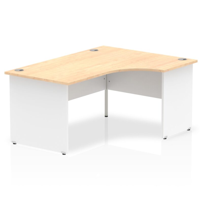 Impulse 1600mm Right Crescent Desk Panel End Leg - Image 6