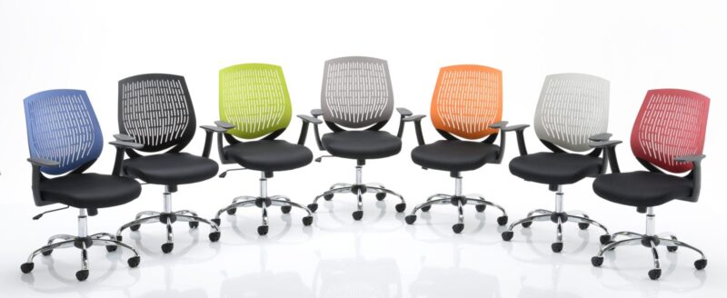 Dura Medium Back Task Operator Office Chair with Arms - Image 15