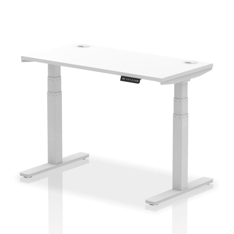 OE - Air Height Adjustable Slimline Desk With Cable Ports - Image 88