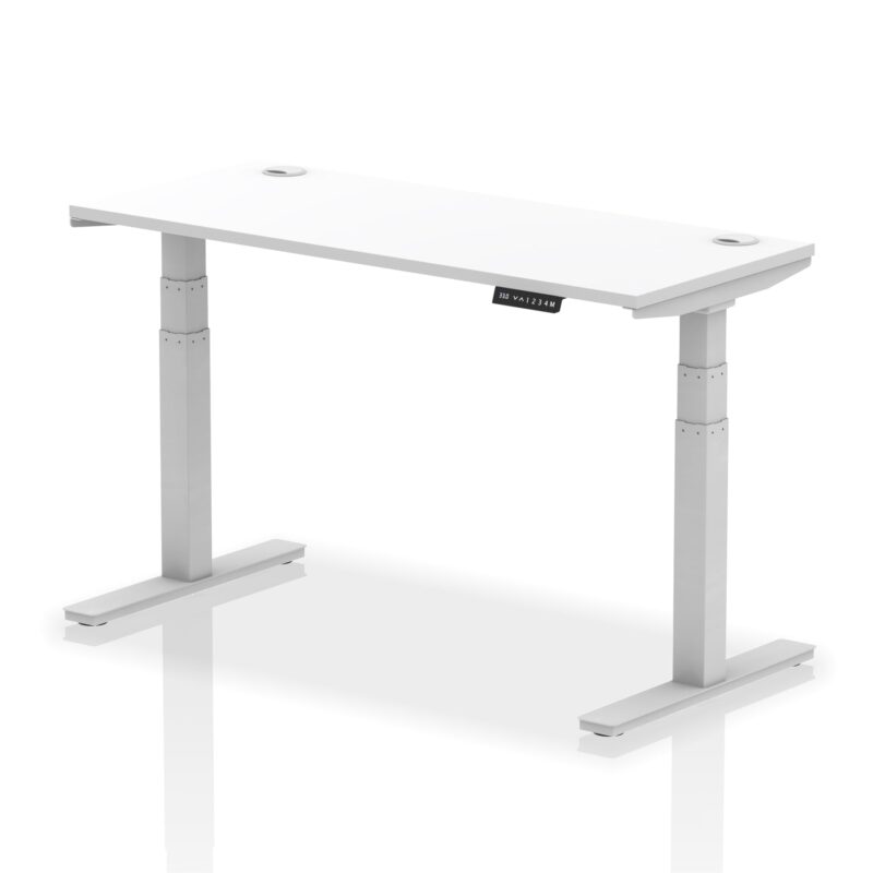 OE - Air Height Adjustable Slimline Desk With Cable Ports - Image 89
