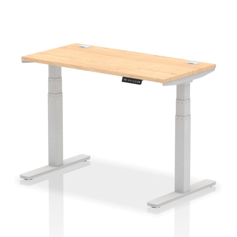 OE - Air Height Adjustable Slimline Desk With Cable Ports - Image 92