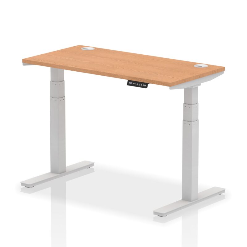 OE - Air Height Adjustable Slimline Desk With Cable Ports - Image 96