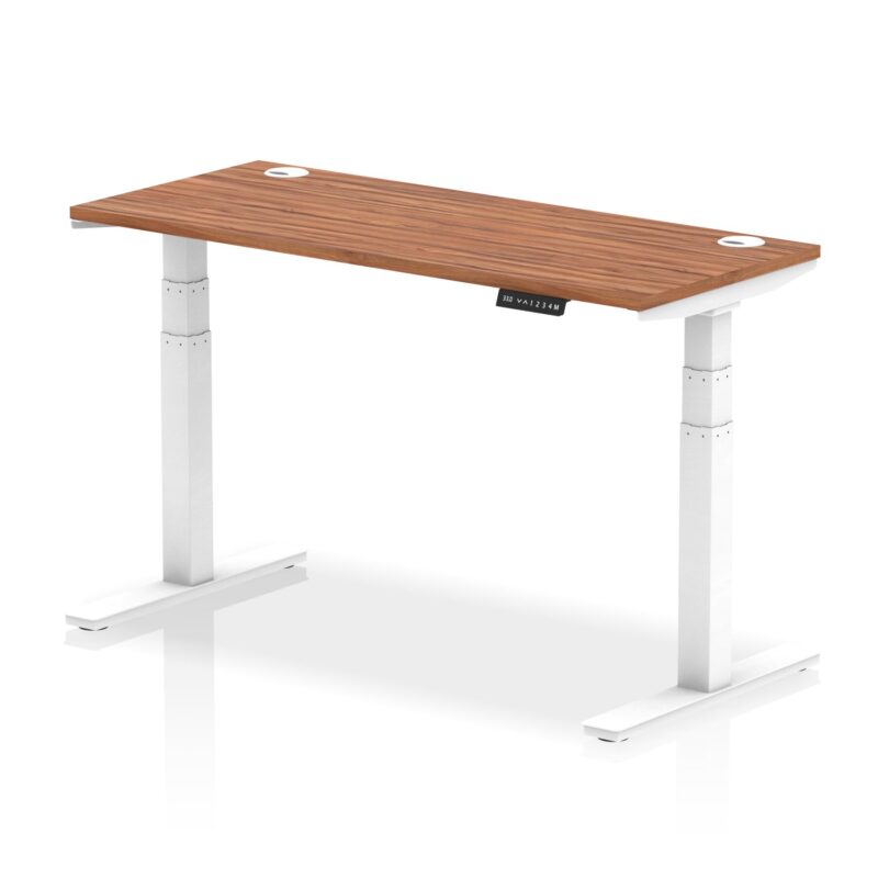 OE - Air Height Adjustable Slimline Desk With Cable Ports - Image 105