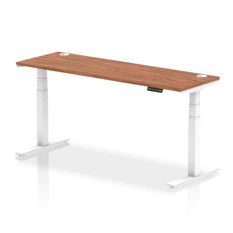 OE - Air Height Adjustable Slimline Desk With Cable Ports - Image 107
