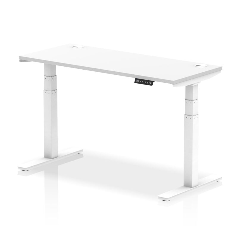 OE - Air Height Adjustable Slimline Desk With Cable Ports - Image 109