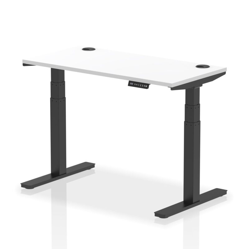 OE - Air Height Adjustable Slimline Desk With Cable Ports - Image 135
