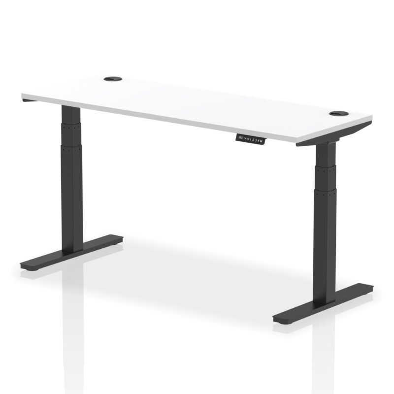 OE - Air Height Adjustable Slimline Desk With Cable Ports - Image 137