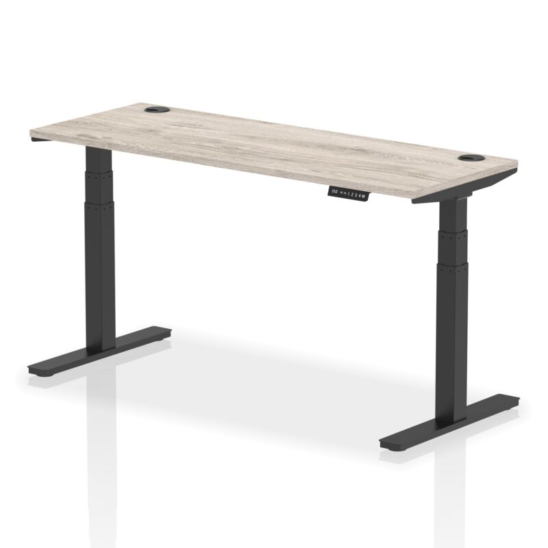 OE - Air Height Adjustable Slimline Desk With Cable Ports - Image 149