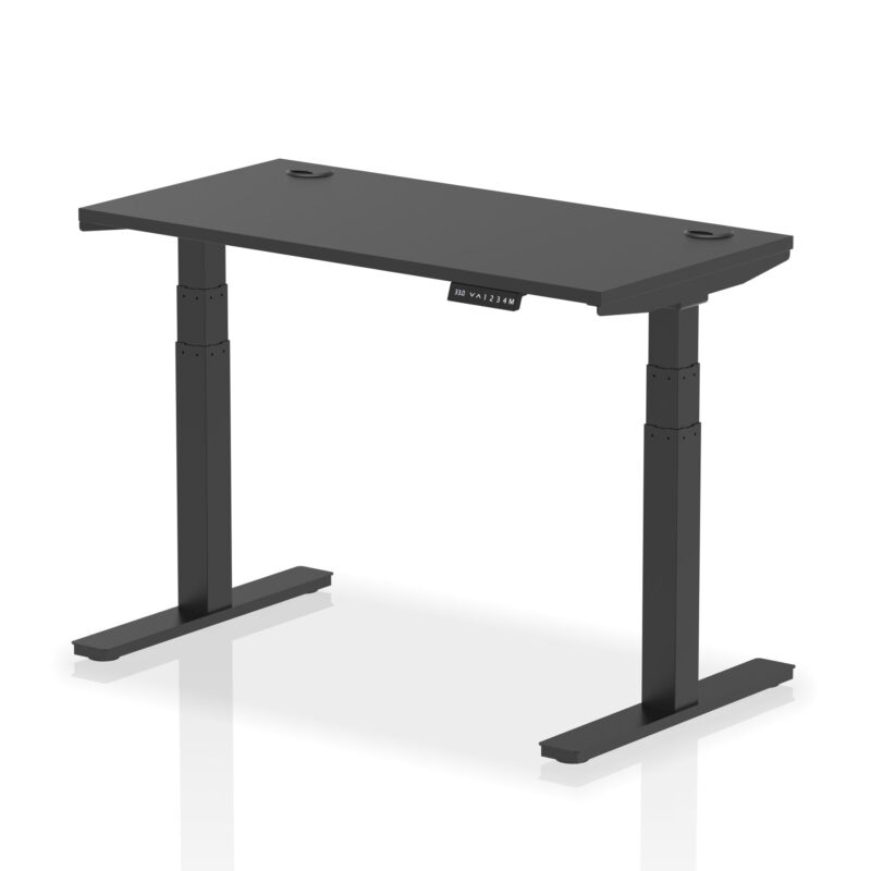 OE - Air Height Adjustable Slimline Desk With Cable Ports - Image 151
