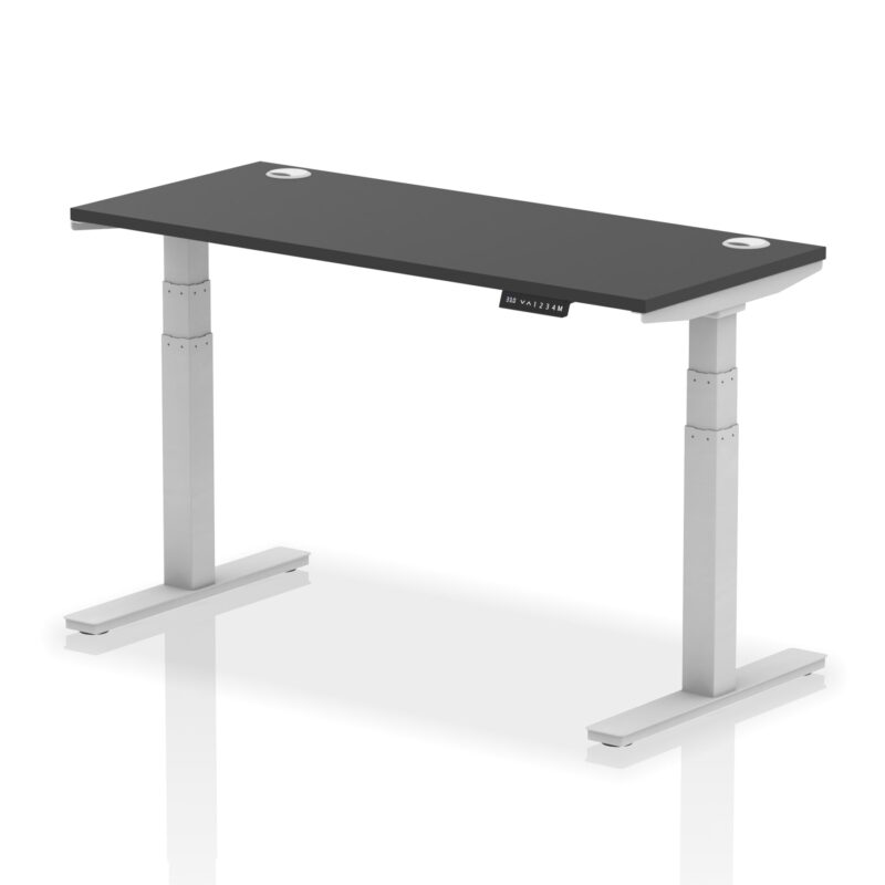 OE - Air Height Adjustable Slimline Desk With Cable Ports - Image 155
