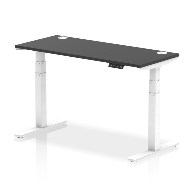 OE - Air Height Adjustable Slimline Desk With Cable Ports - Image 156