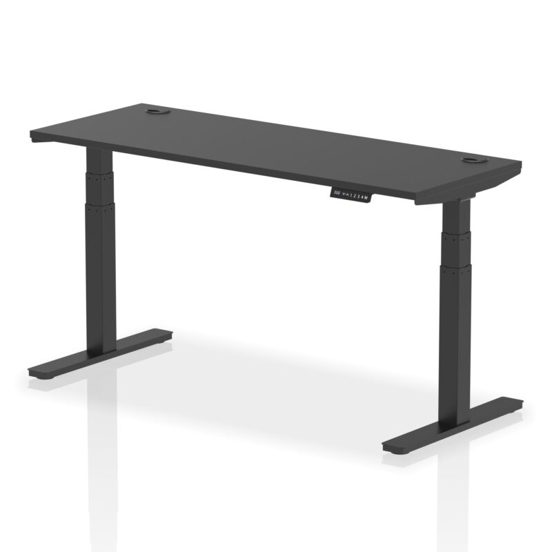 OE - Air Height Adjustable Slimline Desk With Cable Ports - Image 157