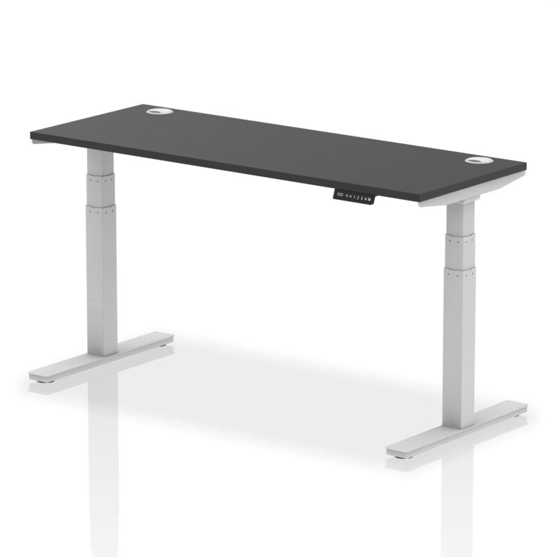 OE - Air Height Adjustable Slimline Desk With Cable Ports - Image 158