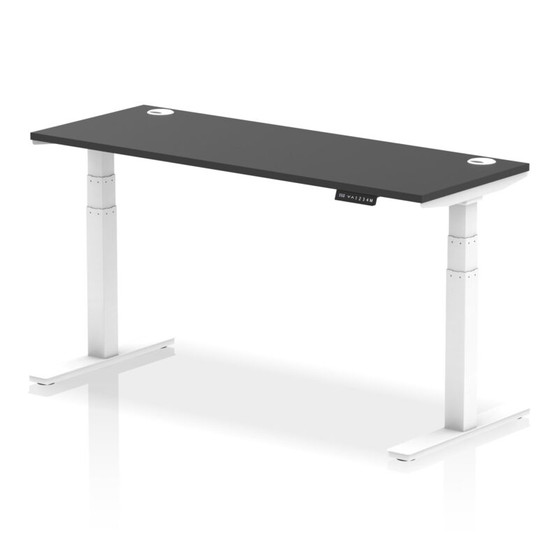 OE - Air Height Adjustable Slimline Desk With Cable Ports - Image 159