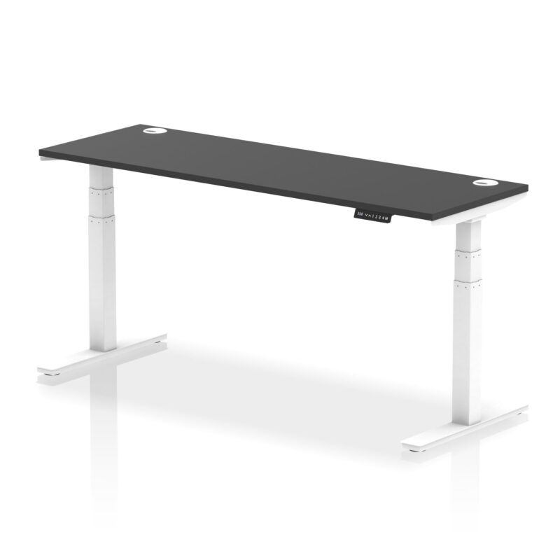 OE - Air Height Adjustable Slimline Desk With Cable Ports - Image 162