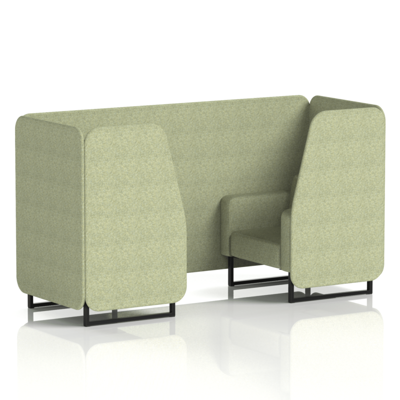 Brixworth Booth With Black Legs in Single Tone - Image 2