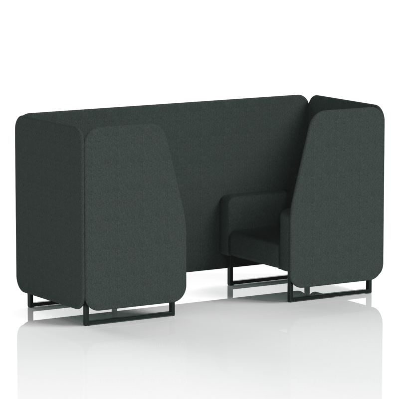 Brixworth Booth With Black Legs in Single Tone - Image 3