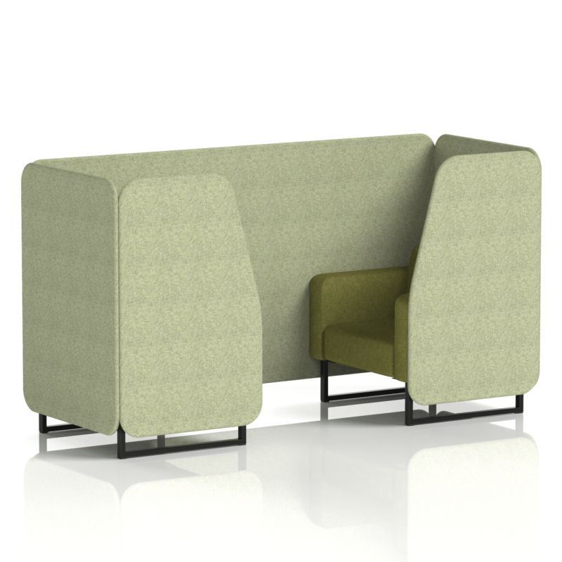 Brixworth Booth With Black Legs in Two Tone - Image 2