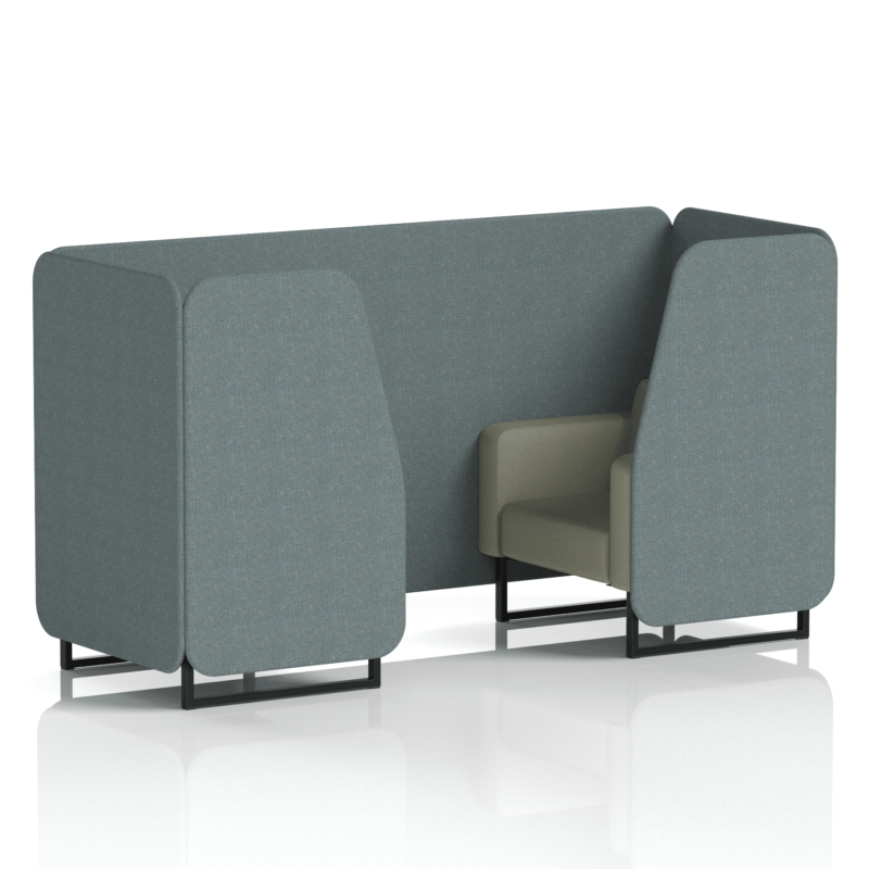 Brixworth Booth With Black Legs in Two Tone - Image 18
