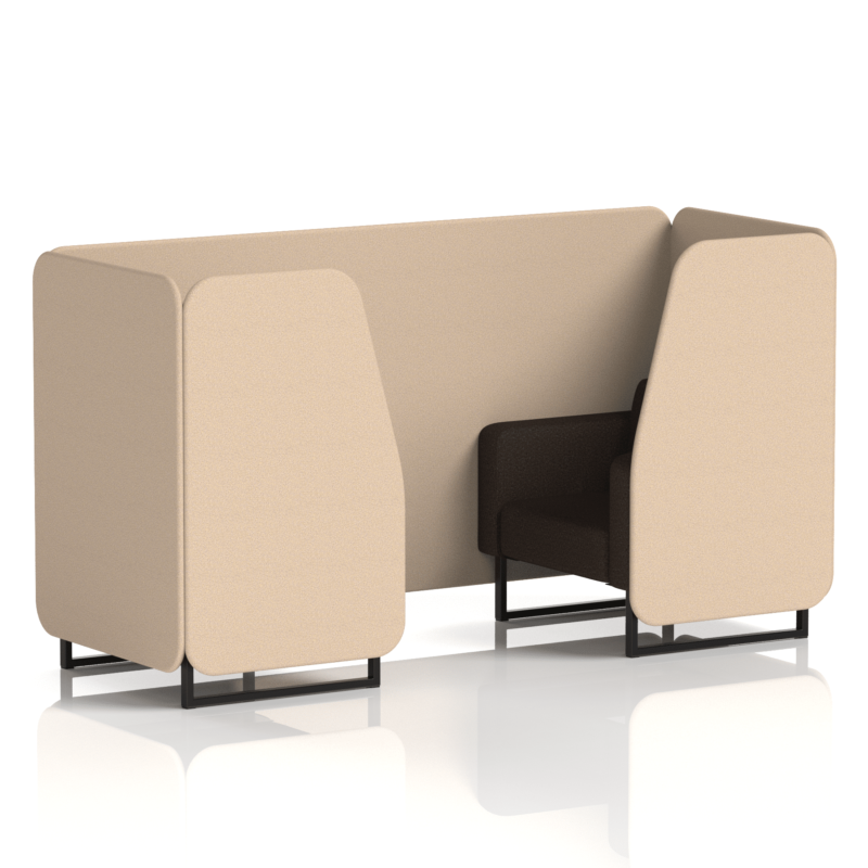 Brixworth Booth With Black Legs in Two Tone - Image 19