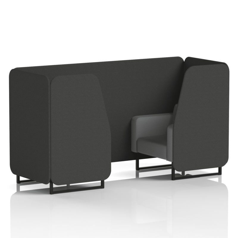 Brixworth Booth With Black Legs in Two Tone - Image 21