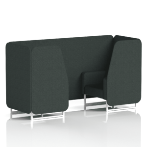 Brixworth Booth With White Legs in Single Tone - Image 3