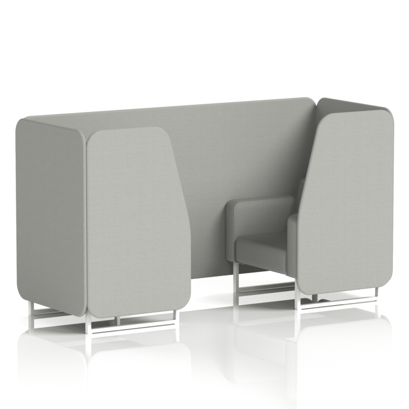 Brixworth Booth With White Legs in Single Tone - Image 28