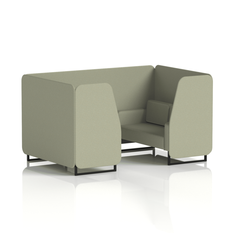 Brixworth Booth With Black Legs in Single Tone - Image 45