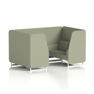 Brixworth Booth With White Legs in Single Tone - Image 45
