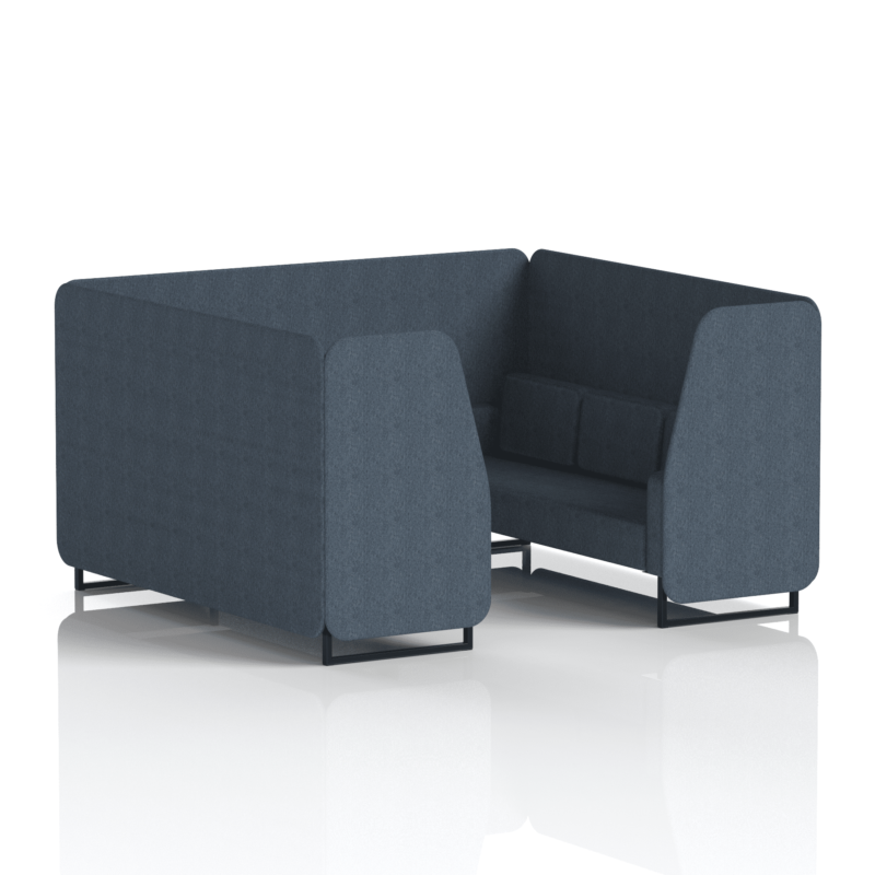 Brixworth Booth With Black Legs in Single Tone - Image 63