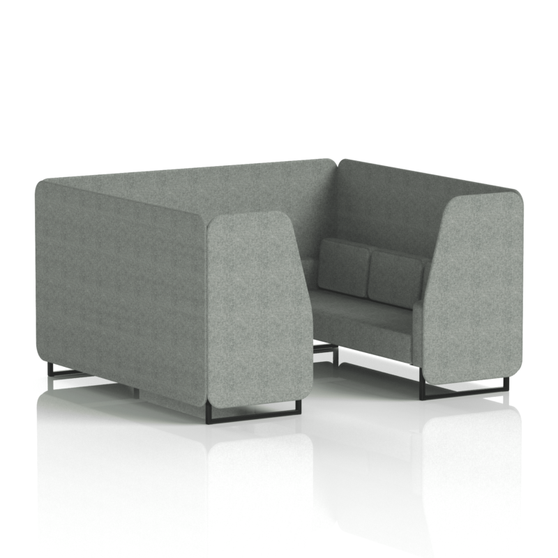Brixworth Booth With Black Legs in Single Tone - Image 65
