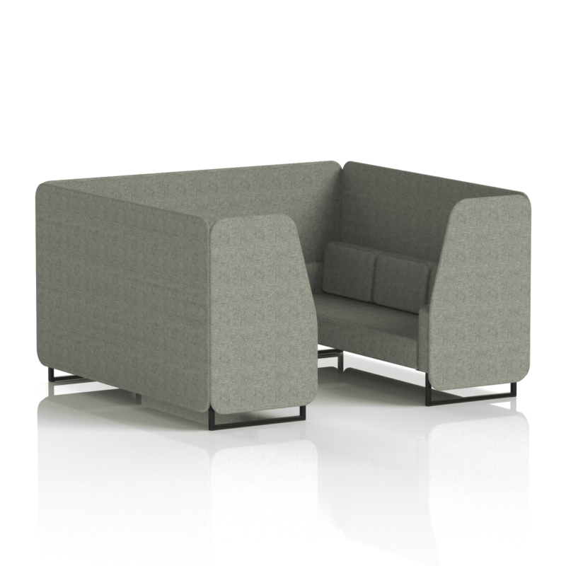 Brixworth Booth With Black Legs in Single Tone - Image 66