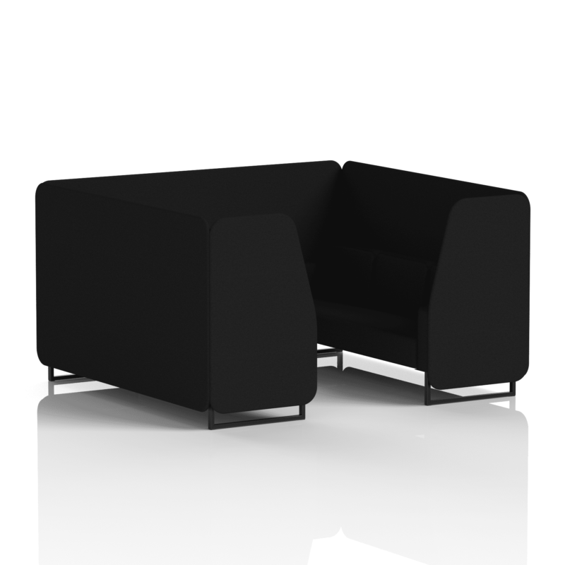 Brixworth Booth With Black Legs in Single Tone - Image 69