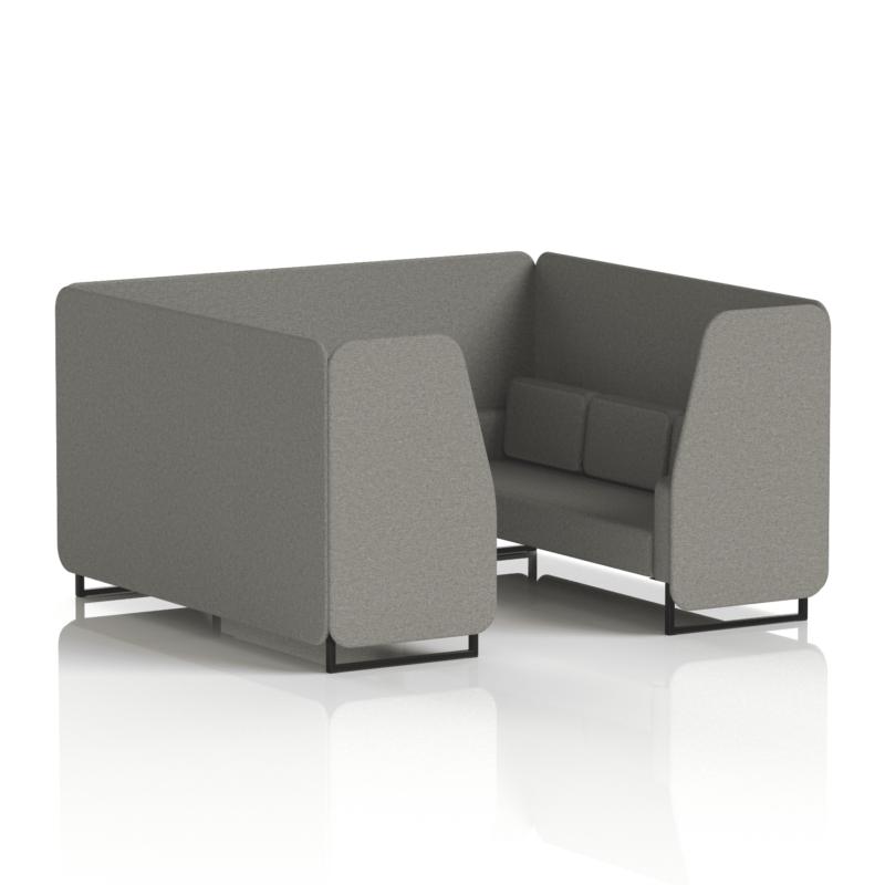 Brixworth Booth With Black Legs in Single Tone - Image 70